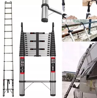 ✅Vyrobené podľa najvyšších štandardov, rebrík spĺňa normu EN131.